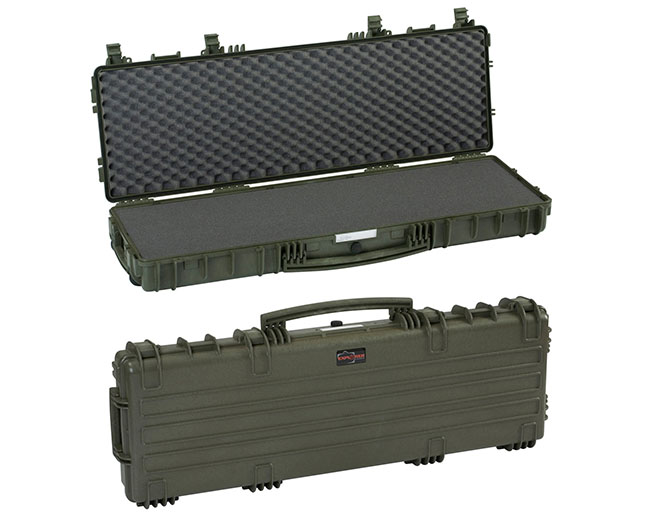 4412 GC Waterproof Case, military green with PC bag