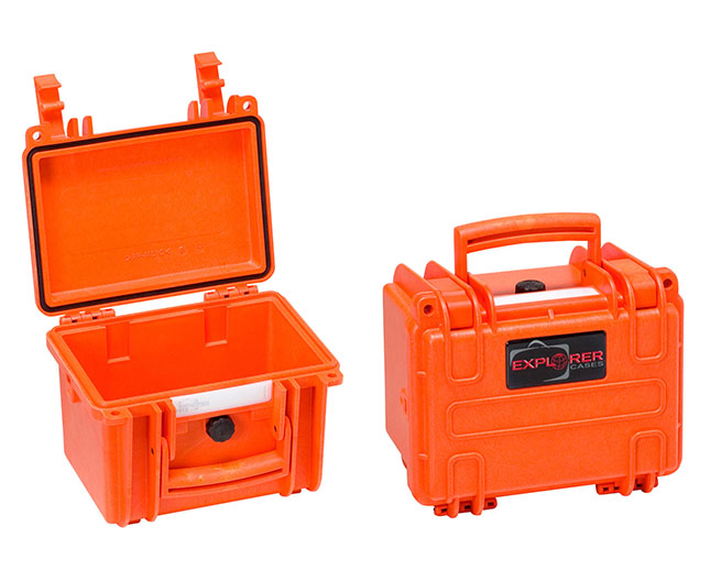 3818 OE Waterproof Case, orange empty
