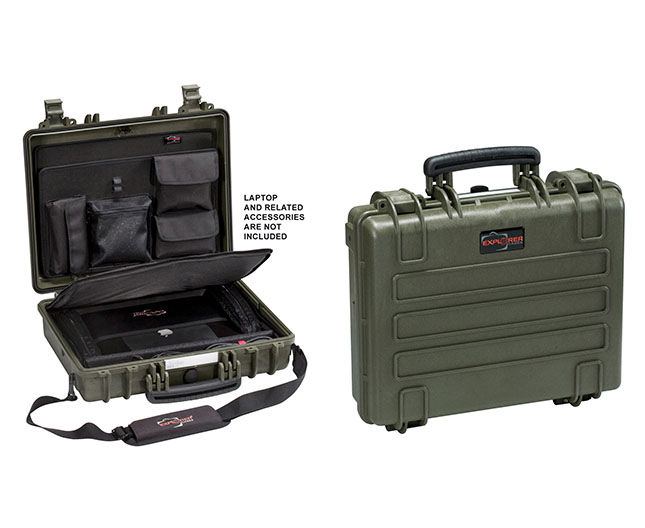 4820 G Waterproof Case, military green with pre-cubed foam