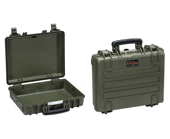 10840 GE Waterproof Case, military green empty