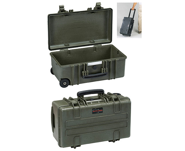 5325 GE Waterproof Case, military green empty