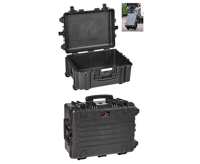7630 B Waterproof Case, black with pre-cubed foam