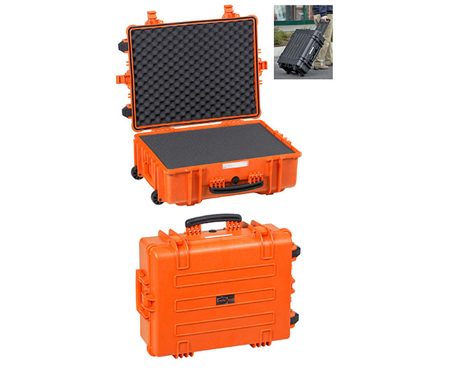3818 G Waterproof Case, military green with pre-cubed foam
