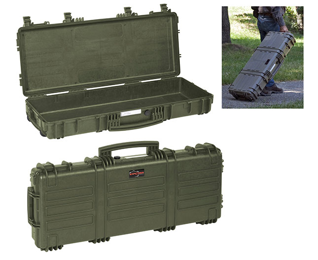 2209 GE Waterproof Case, military green empty