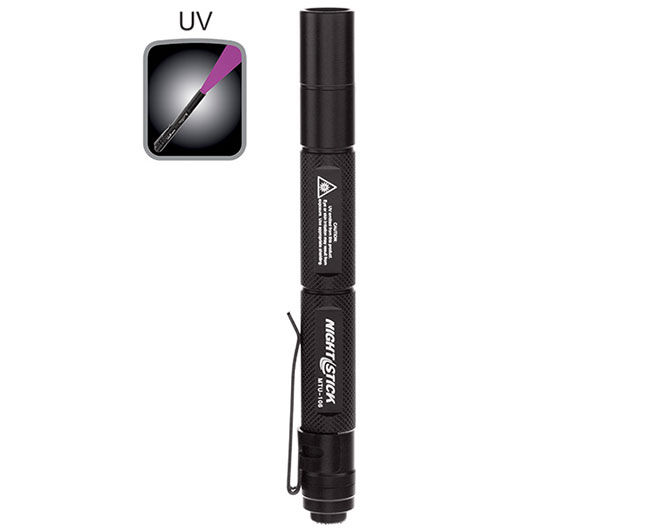 HANDHELD LIGHTS, 6PX PRO, 6 VOLT, DUAL STAGE 15/320 LU, WH LED, ALUM BLACK TYPE III ANO, CLICK SWITCH