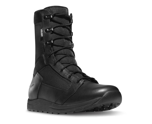 SKYWEIGHT WATERPROOF TACTICAL BOOT WITH SIDE ZIPPER, BLACK