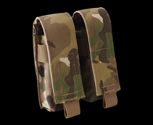 POINT BLANK BODY ARMOR SINGLE 2OZ SPRAY POUCH, TUCK STRAP, VELCRO FLAP