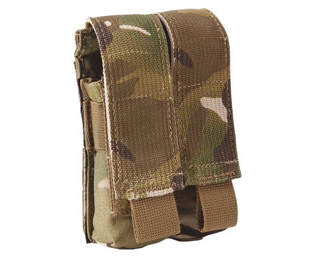 POINT BLANK BODY ARMOR SINGLE 2OZ SPRAY POUCH, TUCK STRAP, VELCRO FLAP